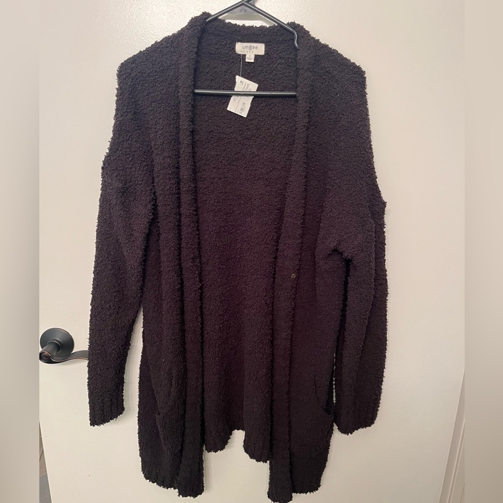 Umgee teddy cardigan